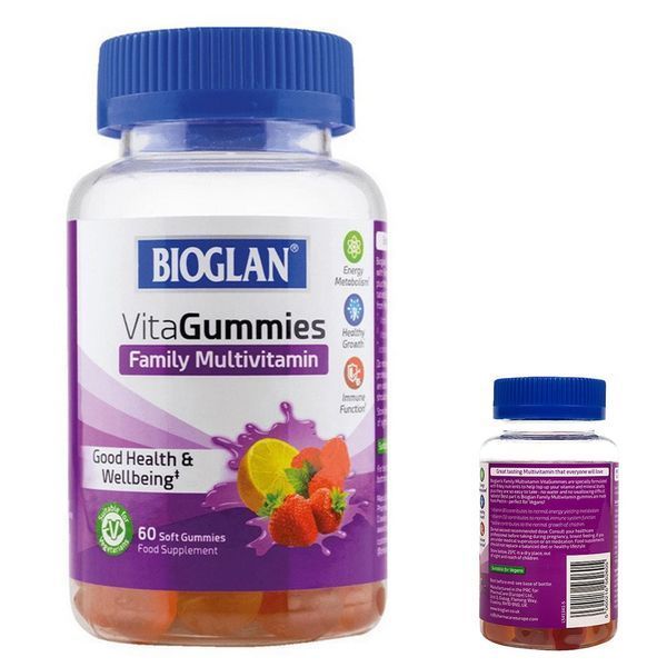 Желейные витамины Bioglan's Family Биоглан Vitagummies Family 60 штук 21305 фото