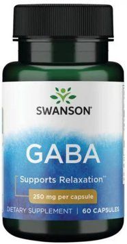 Аминокислота Габа Swanson Gaba 250mg 60 капс 2956575361 фото