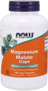 Малат магния Now Magnesium Malate 180 таблеток 20796 фото