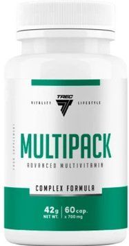 Вітаміни для спортсменів TREC nutrition Multipack 60 капсул 21357 фото