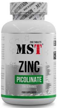 Цинк пиколинат MST Zinc Picolinate 200 таб 23242 фото