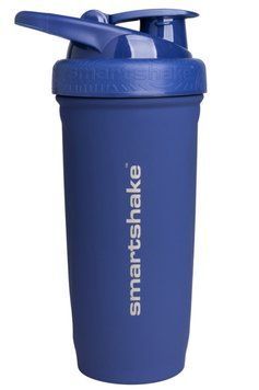 Шейкер для спортивного харчування Smartshake Reforce Stainless Steel 900 ml Синій 22733 фото