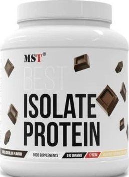 Сиворотковий білок MST Best Isolate Protein 510 грамм подвійний шоколад 22800-03 фото