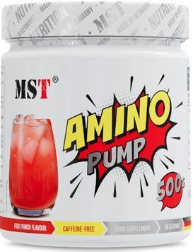 Аргінін MST Amino Pump 500 г фруктовий пунш 3108181749 фото