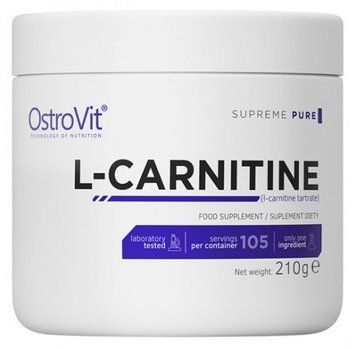Карнітин OstroVit L-Carnitine 210 g без смаку 8554 фото