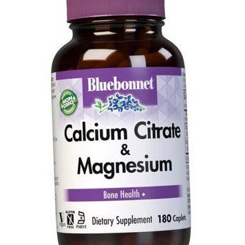 Кальций цитрат Магний Bluebonnet Nutrition Calcium Citrate plus Magnesium 180 таблеток 19801 фото