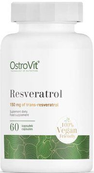 Ресвератрол OstroVit Resveratrol 150 mg 60капс 22957 фото