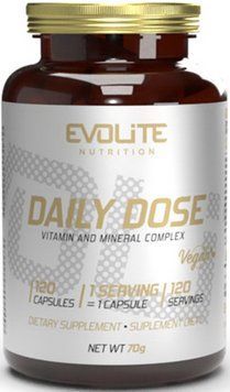Мультивітамінні комплекси Evolite Nutrition Daily Dose 120 капс 22239 фото
