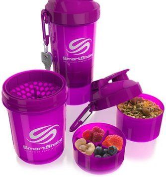 Шейкер SmartShake Original NEON Purple 600 мл фіолетовий 7008 фото