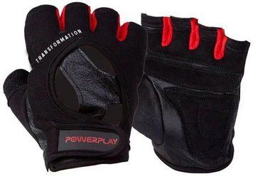 Спортивні рукавички для фітнесу та бодібілдингу PowerPlay Fitness Gloves for Men Black PP2222 L 3206091168 фото