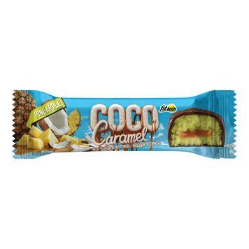 Энергетические баточники Fitwin Coco Caramel 20x40g Ананас 2956571546 фото