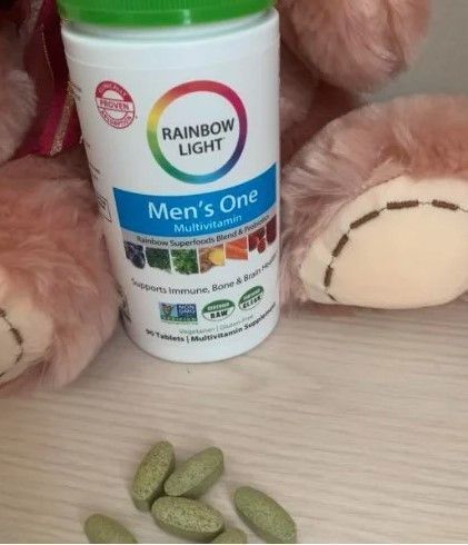 Витамины для мужчин Rainbow Light Men's One 90 таб Минеральный комплекс для спортсменов 11607 фото