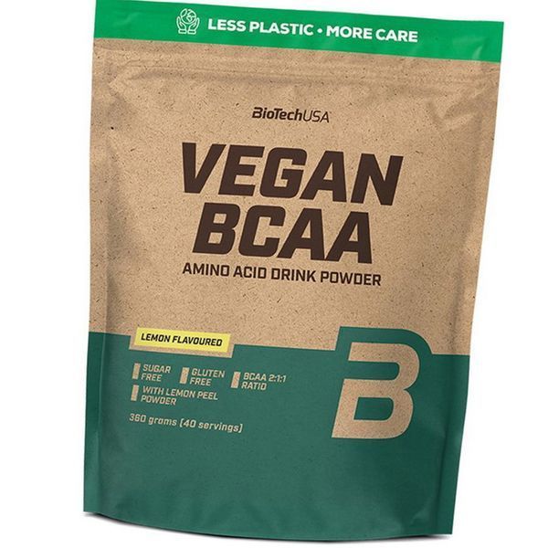 BCAA для веганів BioTech Vegan BCAA 360 грам 19579 фото