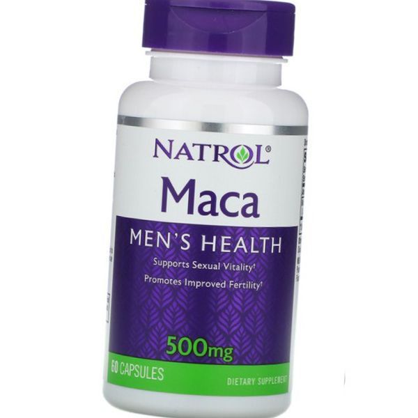 Natrol Maca 500 mg 60 caps 11067 фото