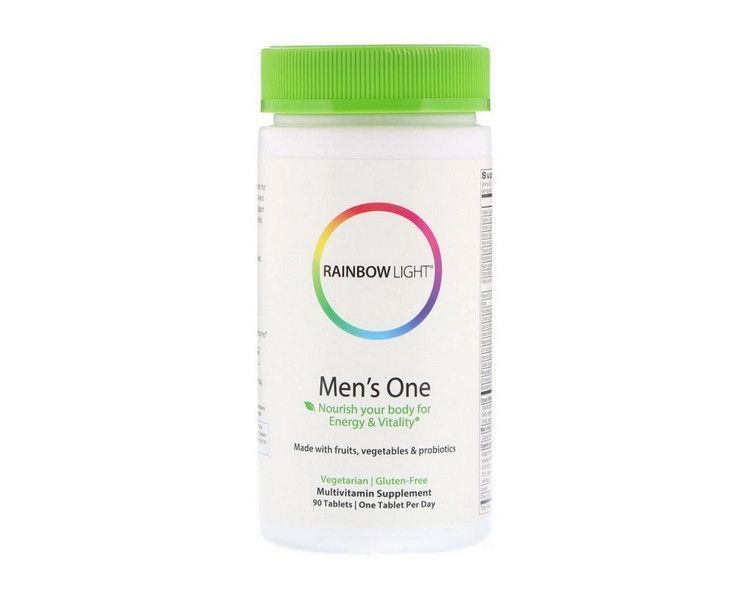Витамины для мужчин Rainbow Light Men's One 90 таб Минеральный комплекс для спортсменов 11607 фото