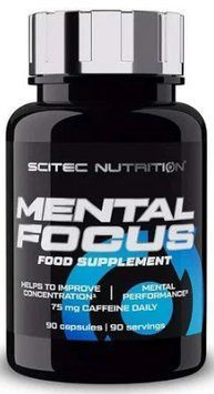 Энергетики для спорта Scitec Nutrition Mental Focus90 капс 1100 фото