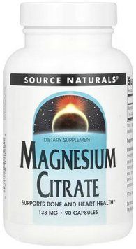 Магний цитрат Source Naturals Magnesium Citrate 90 caps 23287 фото
