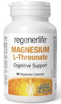 Треонат магнію Natural Factors Magnesium L Threonate 667 mg 90 капс 2956575383 фото
