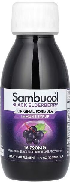 Чорна бузина Sambucol Original Liquid 120 мл 2956566971 фото