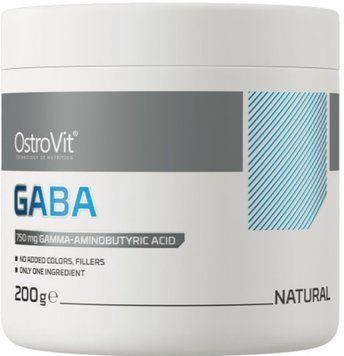 Габа Гамма-аміномасляна кислота (гамк) OstroVit Gaba 200 г 10750 фото