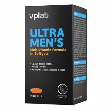 Мультивитамины для мужчин Ultra Men's Multivitamin 90 softgels 2956564985 фото