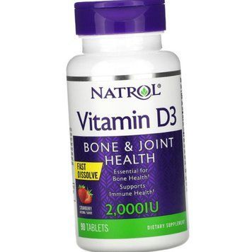 Вітамін Д3 Natrol Vitamin D3 2000 IU 90 таб 11508 фото