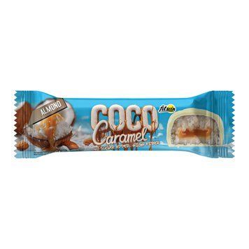 Энергетический батончик Fitwin Coco Caramel 20x40g Миндаль 2956571547 фото