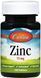 Цинк глюконат Carlson Labs Zinc 15 mg 100 таблеток 10906 фото 1