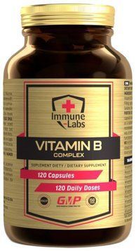 Комплекс вітамінів групи В Immune Labs Vitamin B Complex 120 капсул 22363 фото