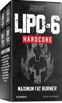 Для снижения веса Nutrex Lipo-6 Hardcore 60 капс 2956564809 фото