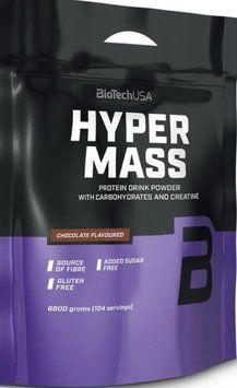Гейнер Biotech USA Hyper Mass 6800g шоколад 2956575191 фото
