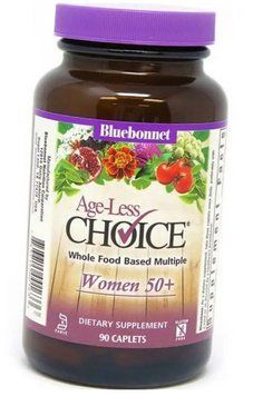 Витамины и минералы для женщин 50+ Bluebonnet Nutrition Age-Less Choice Women 50+ 90 капсул 19727 фото