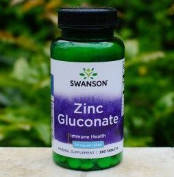 Цинк Swanson Zinc Gluconate 30 mg 250 таблеток 19525 фото