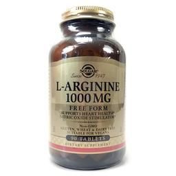 Аргинин Solgar L-Arginine 1000 mg 90 таблеток 11038 фото