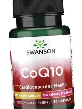 Swanson CoQ10 200 mg 30 капсул 19096 фото