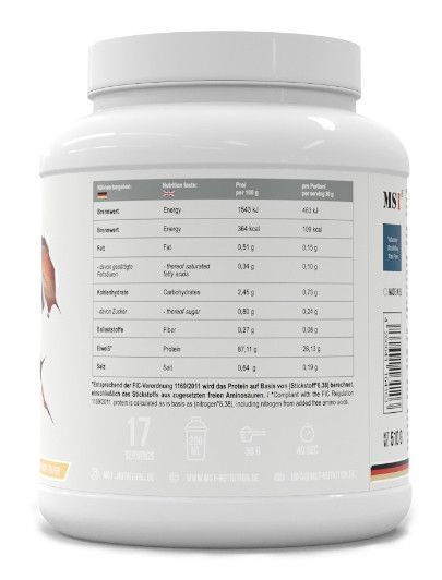 Протеїн ізолят MST Best Isolate Protein 510 грамів печиво з кремом 22800 фото