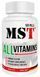 Вітаміни та мінерали MST All Vitamins 120 pills Полуниця 18278 фото 1