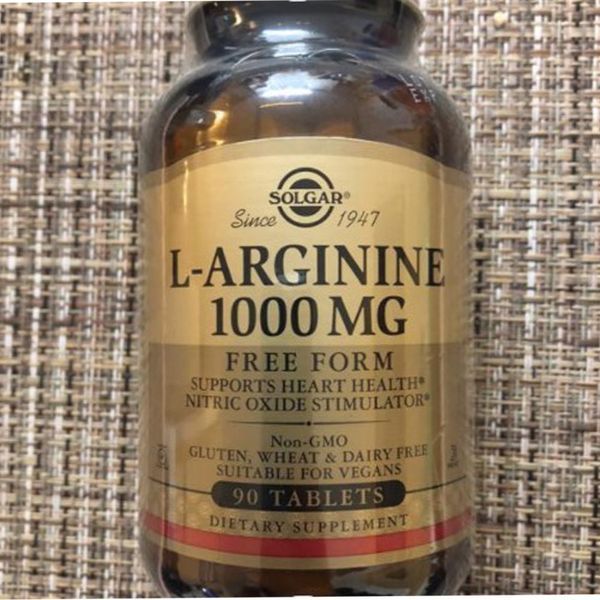 Аргинин Solgar L-Arginine 1000 mg 90 таблеток 11038 фото