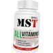 Вітаміни та мінерали MST All Vitamins 120 pills Полуниця 18278 фото 2