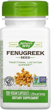 Пажитник Natures Way Fenugreek Seed 100 раст капс 2964301542 фото