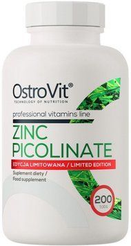Пиколинат цинка OstroVit Zinc Picolinate 200 таб 22954 фото