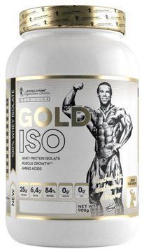 Сывороточный изолят протеина для роста мышц и набора массы Kevin Levrone Gold ISO 908 гр Дубайский белый шоколад 3197439885 фото