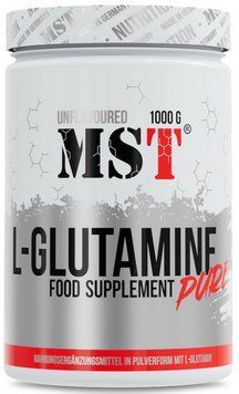 Глютамін для схуднення та кишечника 100% чистий порошок MST L-Glutamine 1 кг 3123032649 фото
