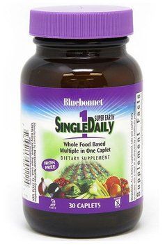 Bluebonnet Nutrition Single Daily Multiple Iron Free 30 caplets 19759 фото