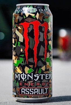Безалкогольный&nbsp;энергетический напиток&nbsp;Monster Energy 500мл assault 21967 фото