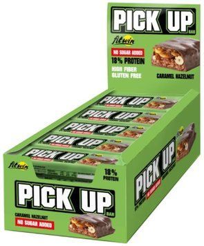 Протеїнові батончики Fitwin PickUp Crispies 20x45g Caramel Hazelnut 2956572023 фото