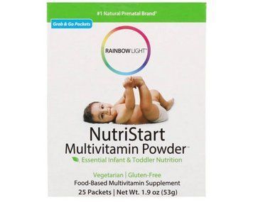 Rainbow Light Nutri Stars Multivitamin Powder 25 packets 19150 фото
