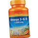 Омега 3 6 9 Thompson Omega 3-6-9 1200 mg 60 капсул Жирні кислоти 20455 фото 1