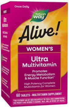 Мультивитамины для женщин Nature's Way Alive! Women's Ultra Potency 60 таблеток 20502 фото