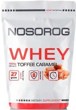 Протеїн Nosorog Whey 1 кг ірис карамель 10006-04 фото